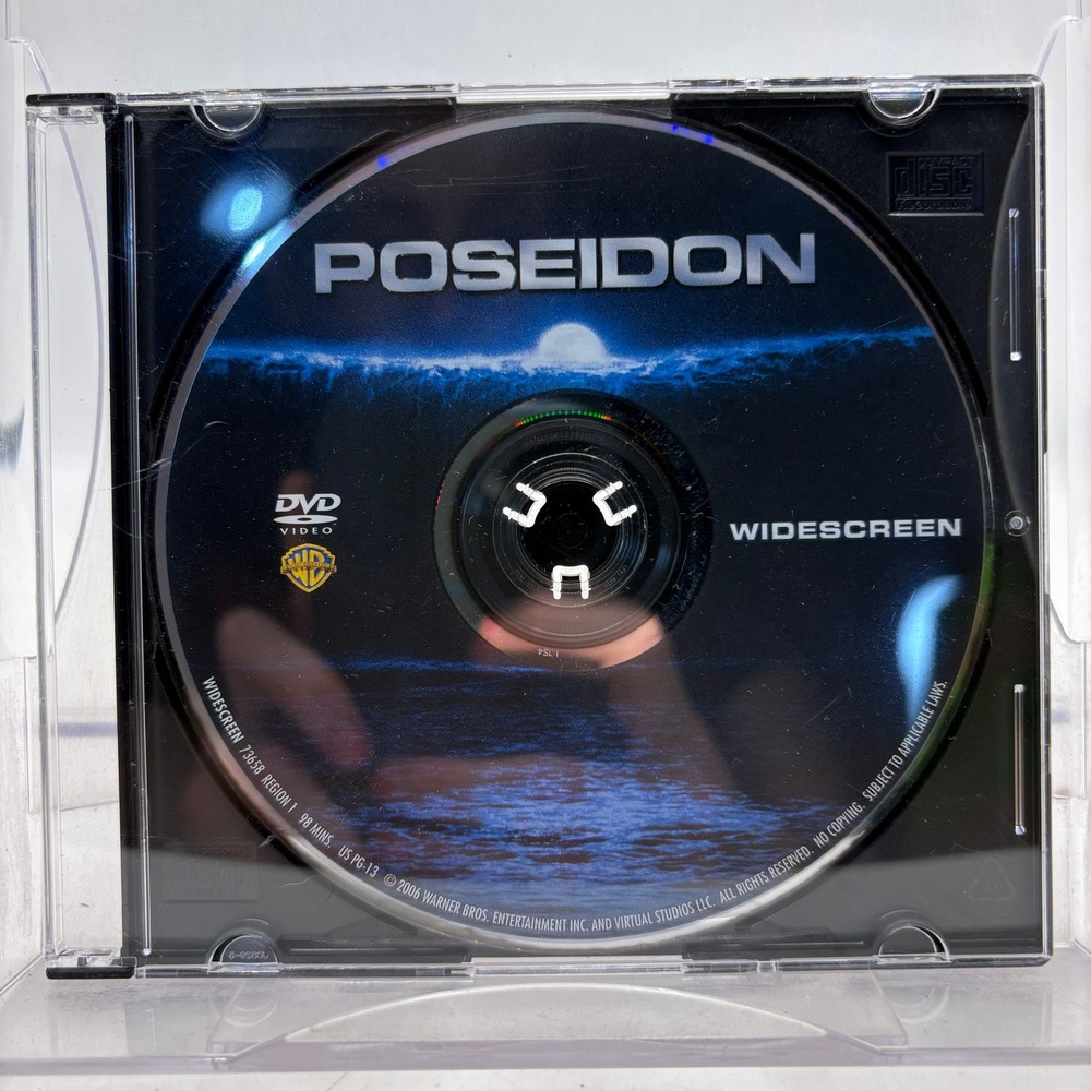 Poseidon DVD 2006 Widescreen Edition Warner Bros Action Adventure Movie PG-13